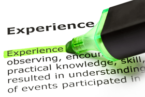 Experience small